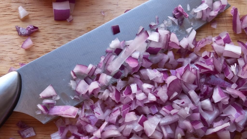 cebolla cortada