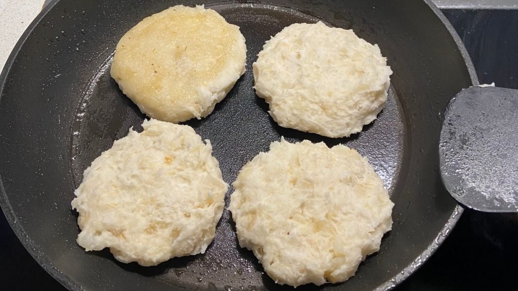 RECETA❗️Arepas de Yuca 2 Arepas yuca sartén - fit and friends