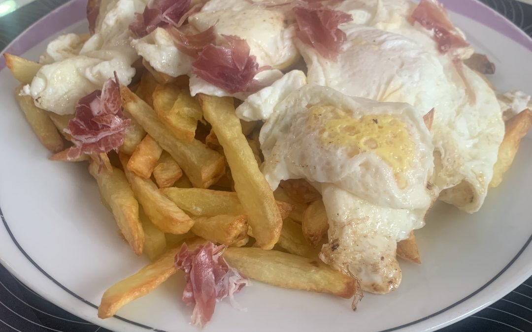 Receta de huevos estrellados saludable