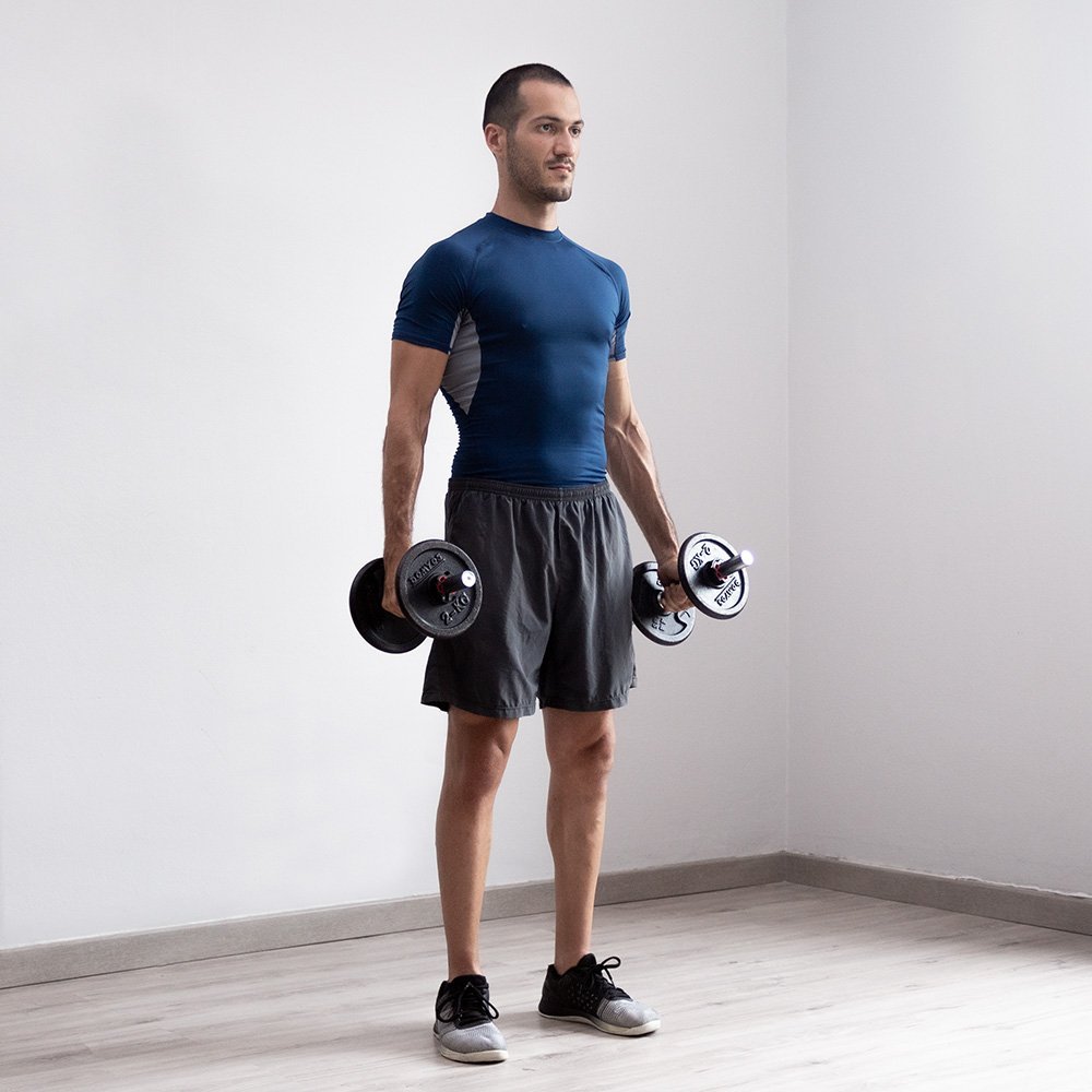 Ejercicio de fuerza abdominales Fit and Friends
