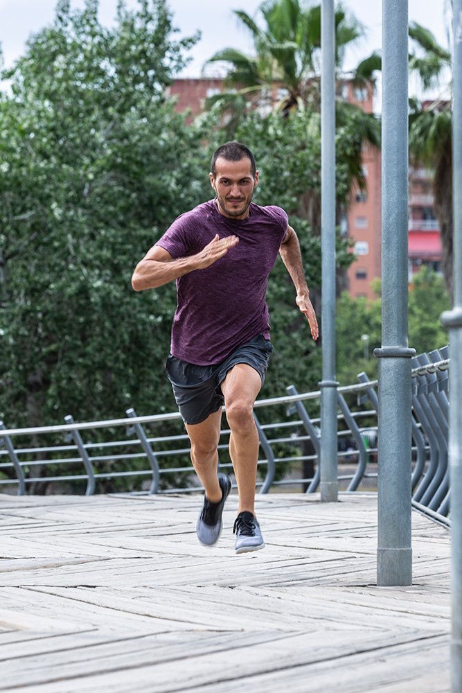 Toni Pueyo corriendo Toni Pueyo corriendo